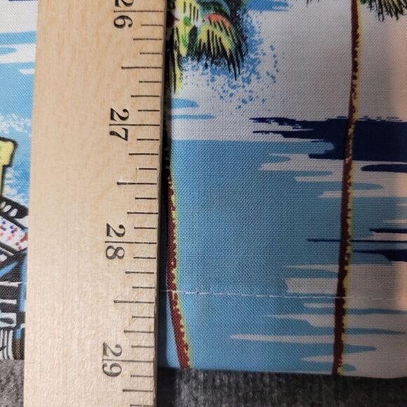 Los Angeles Aloha Dodgers Shirt Mens Sz L Reyn Spooner MLB Hawaiian Baseball New - Picture 15 of 16